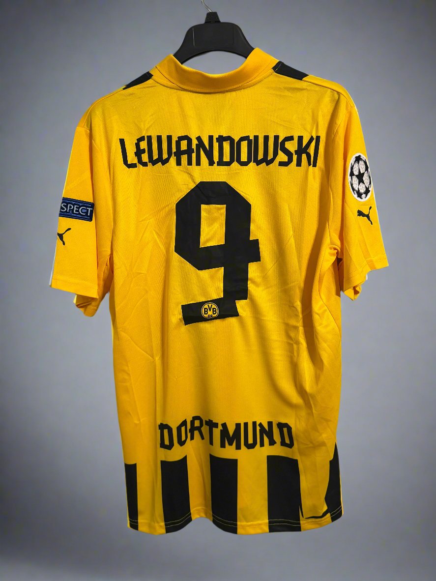 Borussia Dortmund 2013 UCL Final Retro Jersey - Robert Lewandowski #9